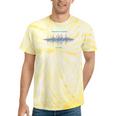 DIAL UP Modem Sound Of Progress 1996 Gen X Tech Nostalgia Premium Tri-Blend Tie-Dye T-Shirts Yellow Tie-Dye