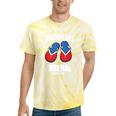 Discipline Arsenal Pinoy Nostalgia Filipino Tsinelas Tie-Dye T-Shirts Yellow Tie-Dye