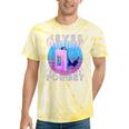 Never Forget Retro 80s 90s Nostalgia Tie-Dye T-Shirts Yellow Tie-Dye