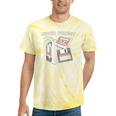 Never Forget VHS Tape Cassette Floppy Disk Nostalgia 80s 90s Tie-Dye T-Shirts Yellow Tie-Dye