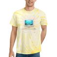 Frutiger Aero Aesthetic Tech The Future That Was Promised Tie-Dye T-Shirts Yellow Tie-Dye