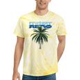 Frutiger Aero Palm Tree Y2k Aesthetic 2000s Trend Tie-Dye T-Shirts Yellow Tie-Dye