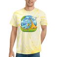 Frutiger Aero Y2K Fashion Trends Statement Piece Tech Orange Tie-Dye T-Shirts Yellow Tie-Dye