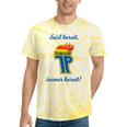 GDR Pioneer East East Nostalgia USSR Soviet Union Tie-Dye T-Shirts Yellow Tie-Dye