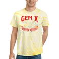 Gen X The Badass Generation Generation X Gen Xer Nostalgia Tie-Dye T-Shirts Yellow Tie-Dye