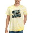 Gen X Lots Of Memories No Evidence Nostalgia Throwback Quote Premium Tri-Blend Tie-Dye T-Shirts Yellow Tie-Dye