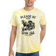Horse Please Be Patient With Me I'm From The 1900s Tie-Dye T-Shirts Yellow Tie-Dye