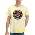 Hotrod Custom Car Automotive Nostalgia Distressed Tie-Dye T-Shirts Yellow Tie-Dye