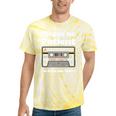 I'm From The 1900s Be Patient Retro Cassette Tape Premium Tie-Dye T-Shirts Yellow Tie-Dye