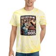 I'm From The 1900s Vinyl Record Lover For Women Raglan Baseball Tee Tie-Dye T-Shirts Yellow Tie-Dye