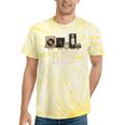 I’m This Old Retro Tech Nostalgia For 70s 80s Premium Tri-Blend Tie-Dye T-Shirts Yellow Tie-Dye