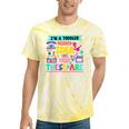 I'm A Toddler I Have No Ideas Retro Vintage 90s Nostalgia Premium Tri-Blend Tie-Dye T-Shirts Yellow Tie-Dye