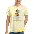 Jeremiah Was A Bullfrog A Classic Rock Nostalgia Trip Premium Tri-Blend Tie-Dye T-Shirts Yellow Tie-Dye