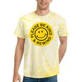 Be Kind Rewind Shirt Retro Nostalgia Sticker 80s 90s Tee Premium Tri-Blend Tie-Dye T-Shirts Yellow Tie-Dye