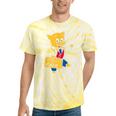 LA Fair Los Angeles County Vintage Nostalgia Tie-Dye T-Shirts Yellow Tie-Dye