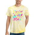 I Love The 90'S 90s Retro Nostalgia Tie-Dye T-Shirts Yellow Tie-Dye