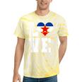 Love Yugoslavia Proud Yugoslav Nostalgia Tie-Dye T-Shirts Yellow Tie-Dye