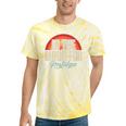 In The Mood For Nostalgia Vintage 80s 90s Retro Tie-Dye T-Shirts Yellow Tie-Dye