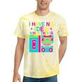 I Have No Idea What This Is Retro 70's 80's 90's Nostalgia Premium Tri-Blend Tie-Dye T-Shirts Yellow Tie-Dye