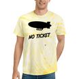 No Ticket Jones 80's Nostalgia Tie-Dye T-Shirts Yellow Tie-Dye