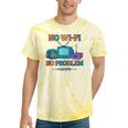 No Wi-Fi No Problem – Retro Dial Up Tech Nostalgia Tie-Dye T-Shirts Yellow Tie-Dye