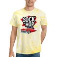 Nostalgia 1950s Sock Hop Dance Tie-Dye T-Shirts Yellow Tie-Dye Nostalgia 1950s Sock Hop Dance Tie-Dye T-Shirts Yellow Tie-Dye