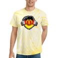 Nostalgia Chest Flag GDR Tie-Dye T-Shirts Yellow Tie-Dye