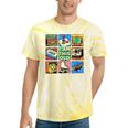 I Am This Old Retro Vintage Nostalgia 80s 90s Cassette Tape Tie-Dye T-Shirts Yellow Tie-Dye