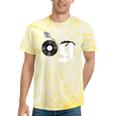 Old School Dad OG Hip Hop Head Vinyl Retro 80s90s Nostalgia Tie-Dye T-Shirts Yellow Tie-Dye