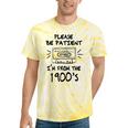 Please Be-Patient I'm From The 1900s Retro Cassette Tape Tie-Dye T-Shirts Yellow Tie-Dye