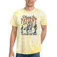 Please Be Patient I'm From The 1900s Cowboy Skeleton Tie-Dye T-Shirts Yellow Tie-Dye Please Be Patient I'm From The 1900s Cowboy Skeleton Tie-Dye T-Shirts Yellow Tie-Dye
