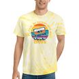 Please Be Patient With Me I'm From The 1900s Dad Tie-Dye T-Shirts Yellow Tie-Dye