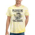 Please Be Patient I'm From The 1900s Horse Drawn Wagon Gifts Premium Tie-Dye T-Shirts Yellow Tie-Dye