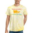 Please Be Patient I'm From The 1900s Millennial Humor Retro Tie-Dye T-Shirts Yellow Tie-Dye