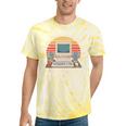 Please Be Patient I'm From The 1900s Retro Computer Geek PC Tie-Dye T-Shirts Yellow Tie-Dye