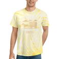 Please Be Patient I'm From The 1900s Retro Pixel Horse Wagon Tie-Dye T-Shirts Yellow Tie-Dye