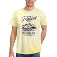 Please Be Patient With Me I'm From The 1900s Rustic Western Tie-Dye T-Shirts Yellow Tie-Dye