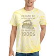 Please Be Patient With Me I'm From The 1900s Steam Train Premium Tie-Dye T-Shirts Yellow Tie-Dye