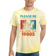 Please Be Patient With Me I'm From The 1900s Vintage Dad Tie-Dye T-Shirts Yellow Tie-Dye