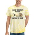 Please Be Patient With Me I'm From The 1900s Vintage Gamer Tie-Dye T-Shirts Yellow Tie-Dye Please Be Patient With Me I'm From The 1900s Vintage Gamer Tie-Dye T-Shirts Yellow Tie-Dye