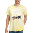Please Be Patient I'm From The 1900s Vintage Tech Graphic Tie-Dye T-Shirts Yellow Tie-Dye