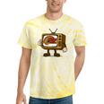 Protect PBS 80s Nostalgia Television Shirt Tie-Dye T-Shirts Yellow Tie-Dye
