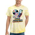 Rare Aesthetic Retro Nostalgia Y2K Vibes Tie-Dye T-Shirts Yellow Tie-Dye