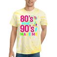 Retro 1980s 80's Baby 1990s 90's Made Me Nostalgia Vibes Premium Tri-Blend Tie-Dye T-Shirts Yellow Tie-Dye