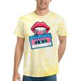 Retro 80s And 90s Cassette Perfect For Nostalgia Tie-Dye T-Shirts Yellow Tie-Dye Retro 80s And 90s Cassette Perfect For Nostalgia Tie-Dye T-Shirts Yellow Tie-Dye
