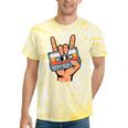 Retro Cassette Tape For 80s & 90s Nostalgia Tie-Dye T-Shirts Yellow Tie-Dye