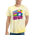 Retro Cassette Vintage 80s Nostalgia Tie-Dye T-Shirts Yellow Tie-Dye