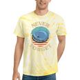 Retro CD Player Never Forget Nostalgia Vintage Tie-Dye T-Shirts Yellow Tie-Dye