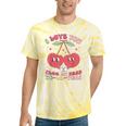 Retro Cherry Love 90s Nostalgia Tie-Dye T-Shirts Yellow Tie-Dye Retro Cherry Love 90s Nostalgia Tie-Dye T-Shirts Yellow Tie-Dye