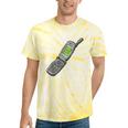 Retro Dumb Flip Phone Vintage 90s Y2K Tech Nostalgia Tie-Dye T-Shirts Yellow Tie-Dye Retro Dumb Flip Phone Vintage 90s Y2K Tech Nostalgia Tie-Dye T-Shirts Yellow Tie-Dye
